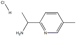 1-(5-METHYLPYRIDIN-2-YL)ETHANAMINE HCL Structure