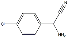 2-amino-2-(4-chlorophenyl)acetonitrile Structure