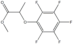 methyl 2-(perfluorophenoxy)propanoate Structure