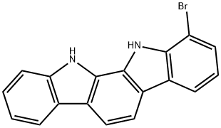 1-bromo-11,12-dihydroindolo[2,3-a]carbazole Structure