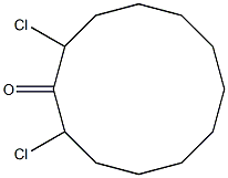 2,12-Dichlorocyclododecanone 구조식 이미지