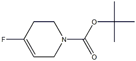tert-butyl 4-fluoro-5,6-dihydropyridine-1(2H)-carboxylate 구조식 이미지