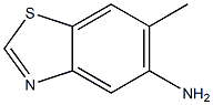 5-amino-6-methylbenzothiazole 구조식 이미지