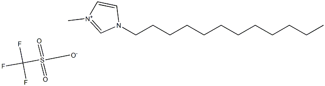 1-dodecyl-3-methylimidazolium trifluoromethanesulfonate 구조식 이미지