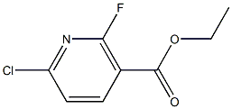 Ethyl 6-chloro-2-fluoronicotinate Structure