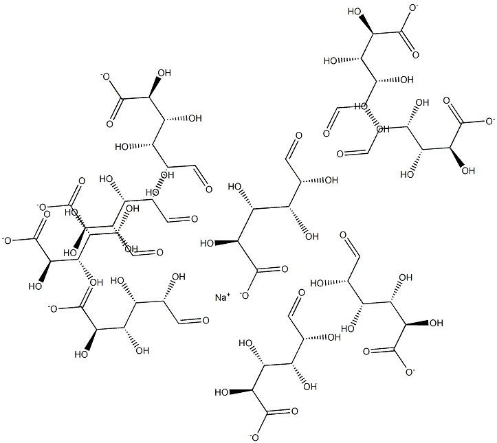 Nona-Guluronic Acid Sodium Salt 구조식 이미지