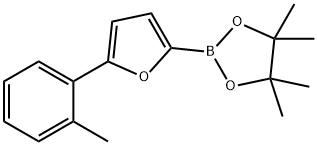 5-(2-Tolyl)furan-2-boronic acid pinacol ester Structure