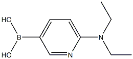 6-(Diethylamino)pyridine-3-boronic acid 구조식 이미지