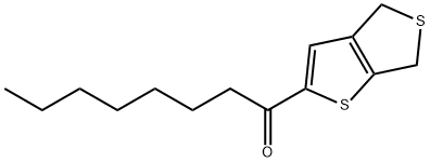 1-(4,6-dihydrothieno[3,4-b]thiophen-2-yl)octan-1-one Structure