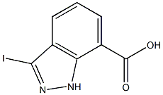 3-Iodo-1H-indazole-7-carboxylic acid Structure