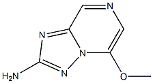 5-Methoxy-[1,2,4]triazolo[1,5-a]pyrazin-2-ylamine Structure