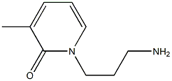 1-(3-aminopropyl)-3-methylpyridin-2(1H)-one 구조식 이미지