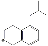5-isobutyl-1,2,3,4-tetrahydroisoquinoline Structure