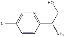 (R)-2-amino-2-(5-chloropyridin-2-yl)ethanol Structure