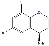 (R)-6-bromo-8-fluorochroman-4-amine Structure