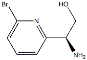 (S)-2-amino-2-(6-bromopyridin-2-yl)ethanol 구조식 이미지