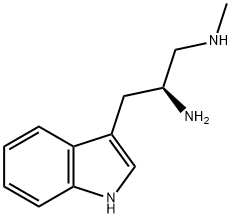 (S)-3-(1H-Indol-3-yl)-N1-methylpropane-1,2-diamine 구조식 이미지