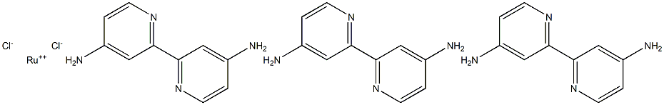 Tris([2,2'-bipyridine]-4,4'-diamine)ruthenium(II)dichloride Structure