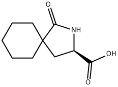 (3R)-1-oxo-2-azaspiro[4.5]decane-3-carboxylic acid Structure