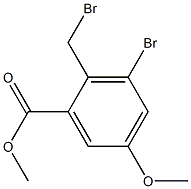  methyl 3-bromo-2-(bromomethyl)-5-methoxybenzoate