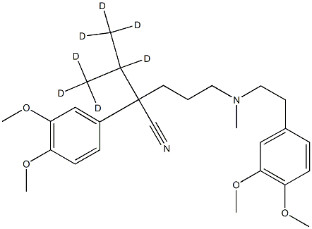 verapamil D7 Structure