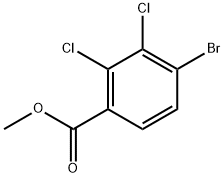 methyl 4-bromo-2,3-dichlorobenzoate Structure