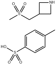 3-Methanesulfonylmethyl-azetidine p-toluenesulfonic acid salt Structure