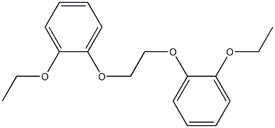 1,2-bis(2-ethoxyphenoxy)ethane Structure