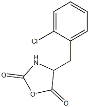 4-(2-Chlorobenzyl)oxazolidine-2,5-dione 구조식 이미지