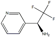 (1S)-2,2,2-TRIFLUORO-1-(3-PYRIDYL)-ETHYLAMINE 구조식 이미지