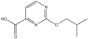 2-Isobutoxypyrimidine-4-carboxylic acid Structure