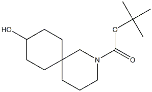 TERT-BUTYL 9-HYDROXY-2-AZASPIRO[5.5]UNDECANE-2-CARBOXYLATE Structure