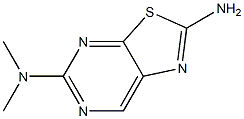 N5,N5-DIMETHYLTHIAZOLO[5,4-D]PYRIMIDINE-2,5-DIAMINE 구조식 이미지