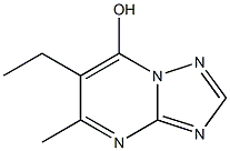 6-ethyl-5-methyl-[1,2,4]triazolo[1,5-a]pyrimidin-7-ol Structure