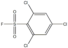 2,4,6-Trichlorobenzenesulfonyl fluoride 구조식 이미지