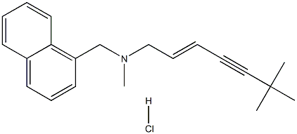 Terbinafine Hydrochioride Structure