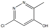 6-chloro-3-methylpyridazin-4-ol Structure