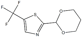 2-(1,3-dioxan-2-yl)-5-(trifluoromethyl)thiazole Structure