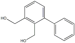 (3-Hydroxymethyl-biphenyl-2-yl)methanol 구조식 이미지