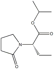 isopropyl (S)-2-(2-oxopyrrolidin-1-yl)butanoate Structure