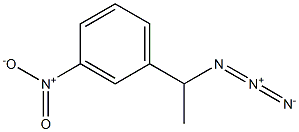 1-(1-azidoethyl)-3-nitrobenzene 구조식 이미지