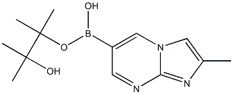 2-Methylimidazo[1,2-a]pyrimidine-6-boronic acid pinacol ester Structure