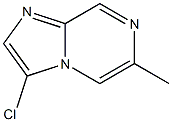 3-Chloro-6-methyl-imidazo[1,2-a]pyrazine 구조식 이미지