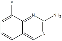 8-Fluoro-quinazolin-2-ylamine Structure