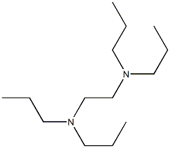 N,N,N'N'-tetra(2-hydropropyl)ethylene diamine Structure