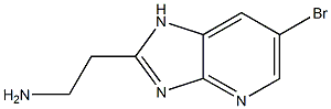 2-(6-bromo-1H-imidazo[4,5-b]pyridin-2-yl)ethanamine 구조식 이미지