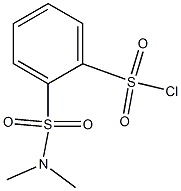 2-(N,N-dimethylsulfamoyl)benzene-1-sulfonyl chloride Structure