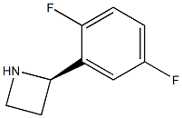 (R)-2-(2,5-difluorophenyl)azetidine Structure