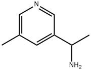 1-(5-METHYLPYRIDIN-3-YL)ETHAN-1-AMINE Structure