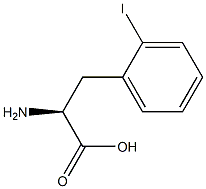 D-2-Iodophenylalanine 구조식 이미지